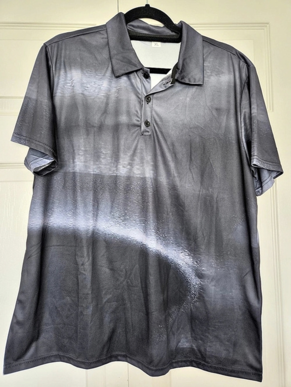 Men's Dark Gray Polo Shirt New Without Tag